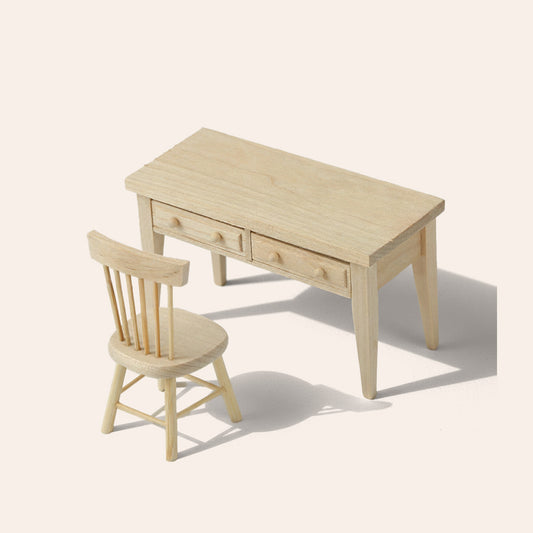 Birch Mini Desk & Chair