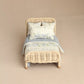 Handmade Wicker Bed Dollhouse Furniture