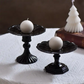 Noir Glass Candle Holder