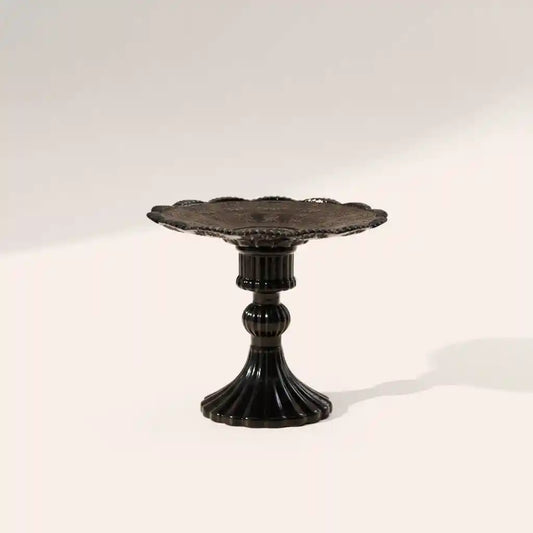 Noir Glass Candle Holder