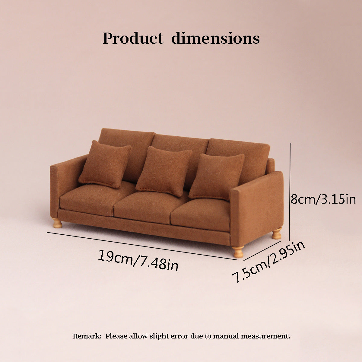 GentleComfort Mini Sofa