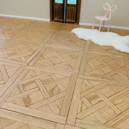 Basketweave Parquet Flooring