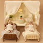 Handmade Wicker Bed Dollhouse Furniture