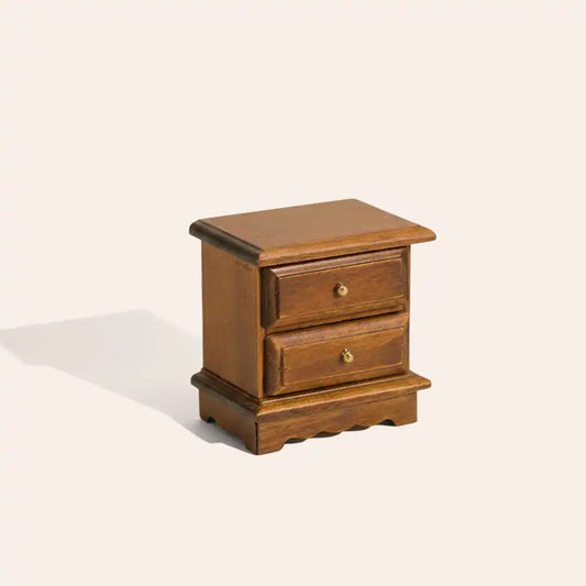 Nostalgia Wooden Bedside Drawer