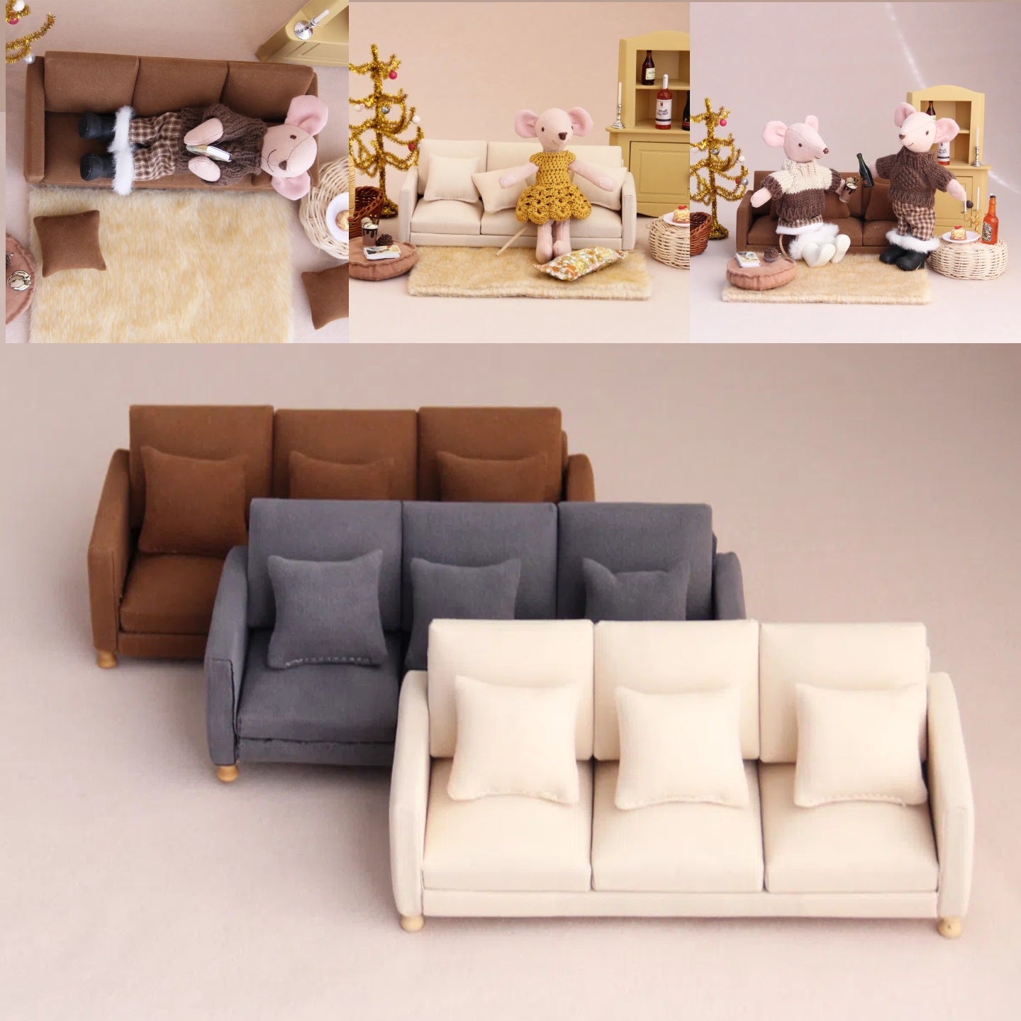 GentleComfort Mini Sofa