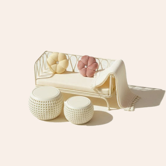 SoftNest Cream Sofa