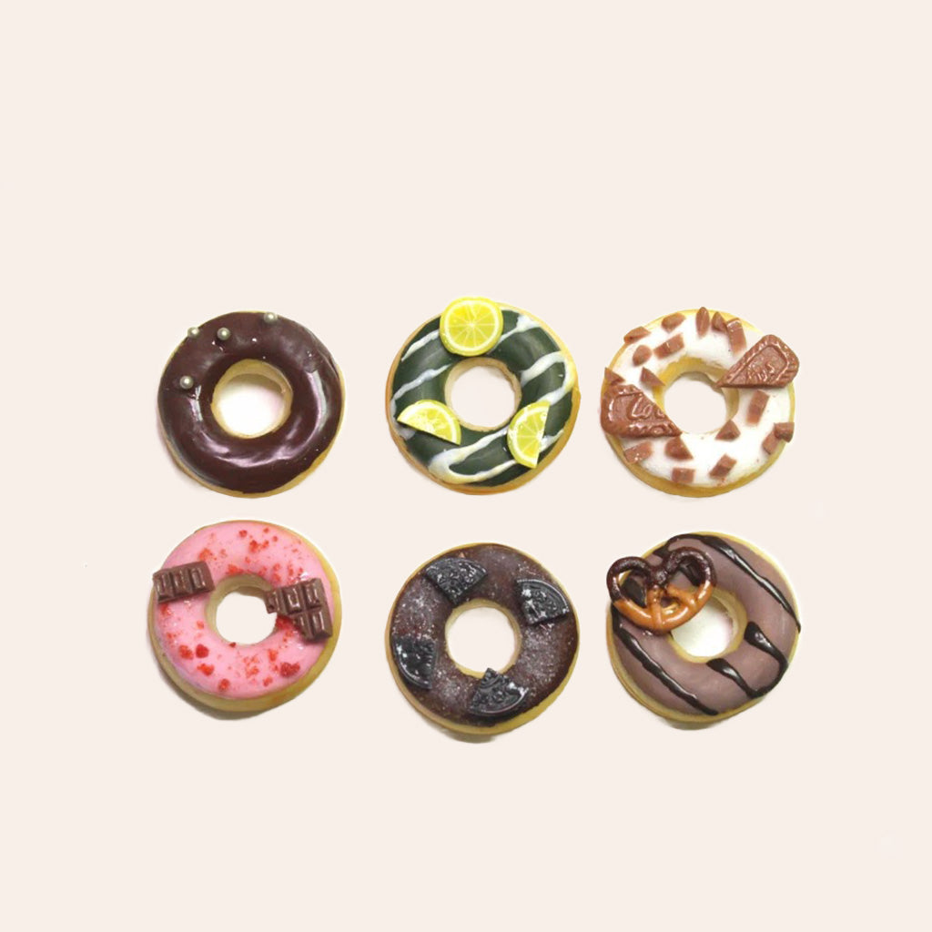 Chocolate Donut (with earrings)
