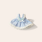 Soft Ribbon Pinafore Dress