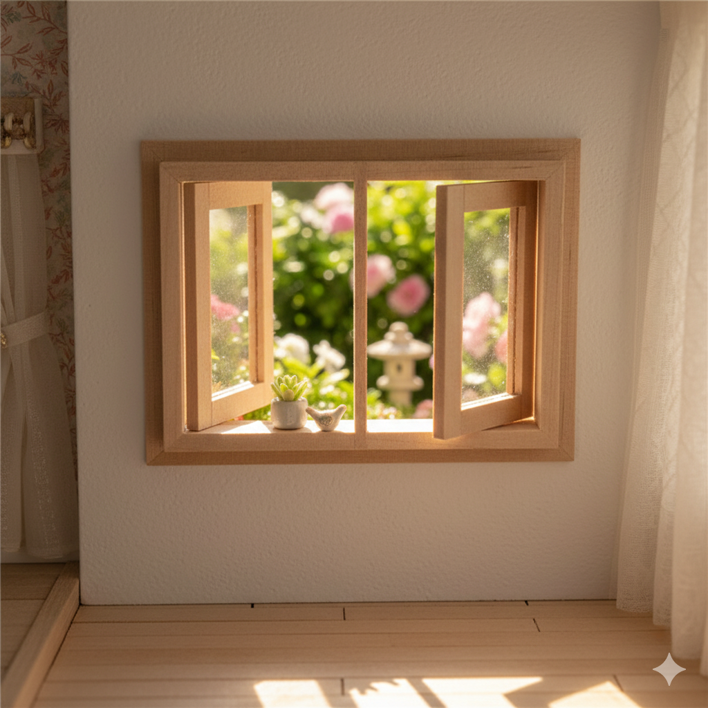 WarmWood Mini Window