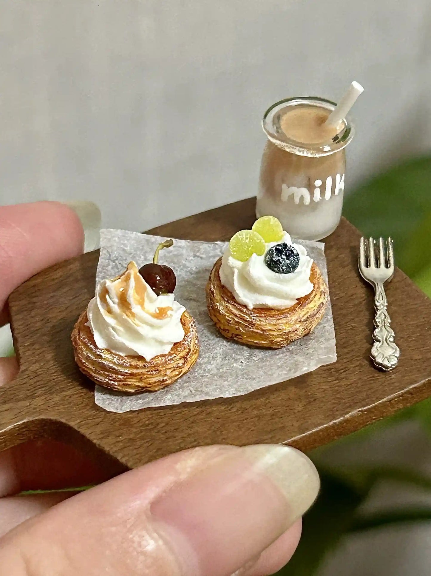 Thick Cream Puff Pastry Tart