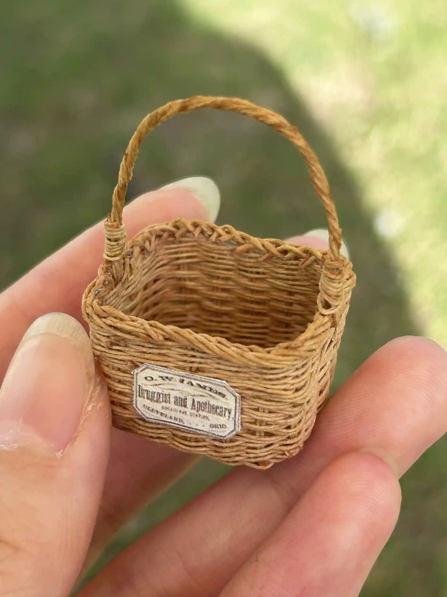 Grass Picnic Basket