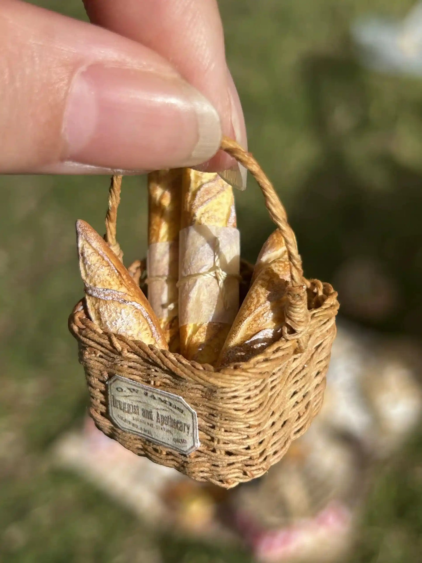 Grass Picnic Basket