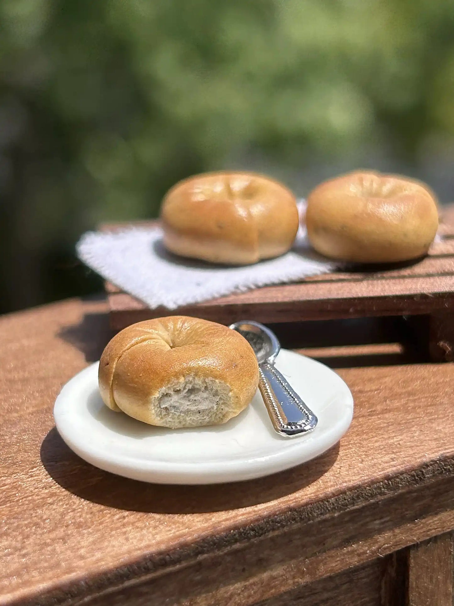 Earl Grey Black Tea Bagel