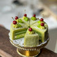 Matcha Green Grape Cake