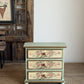「Old Soul」Graceful Hand-Painted Cabinet