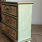 「Old Soul」Graceful Hand-Painted Cabinet