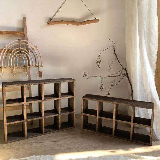 「Old Soul」Solid wood storage rack